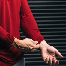 Load image into Gallery viewer, Premium Long Sleeve - Deep Red
