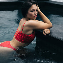 Load image into Gallery viewer, Marina Bikini Top - Red
